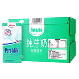 甘蒂牧场脱脂牛奶1L*12