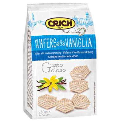 Wafer vanilla 250 g bag